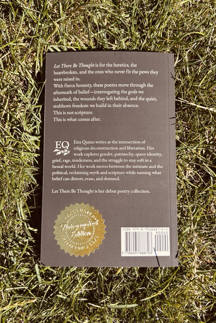 Back cover of Let There Be Thought